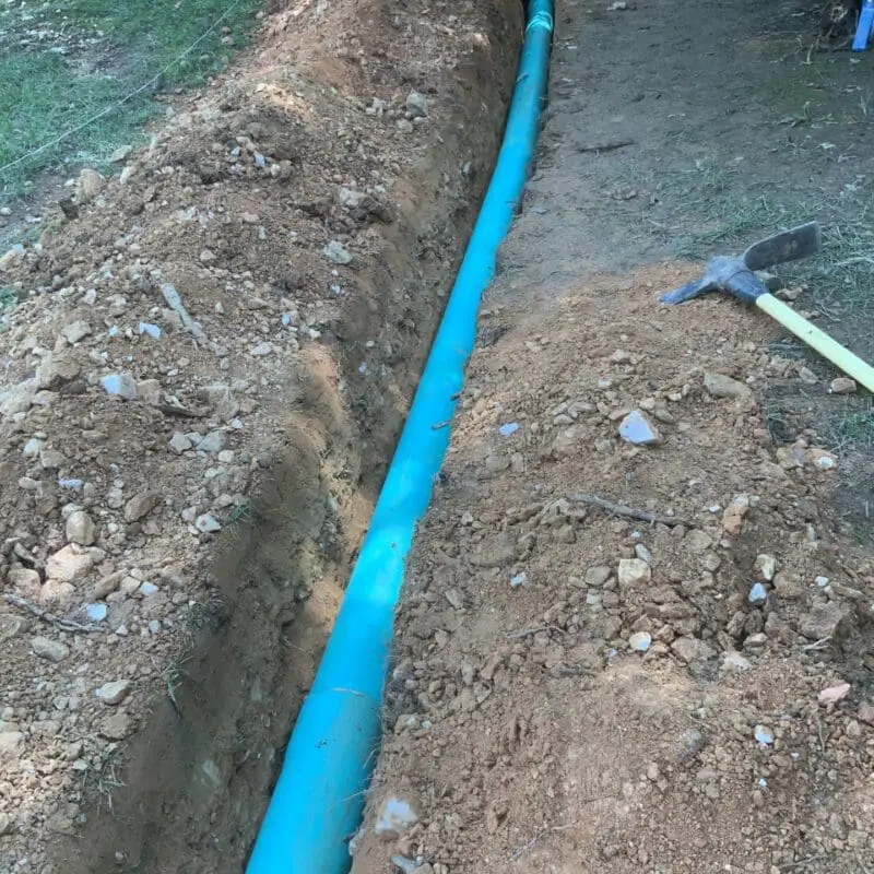 drainage tube solid 6