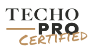 Techo Pro Certified Logo 